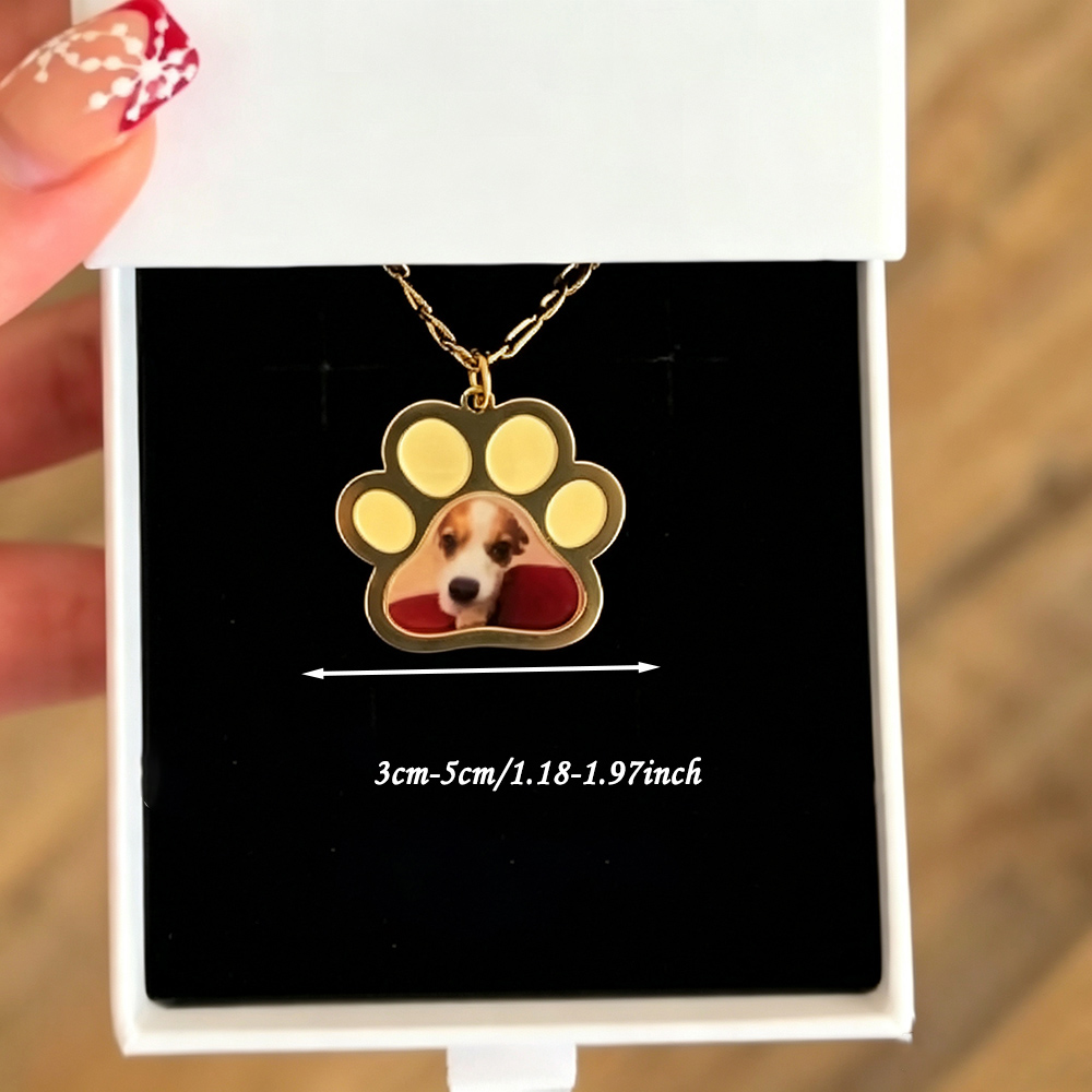 Collier personnalisé avec phot - Pet Portrait Custom avis et prix