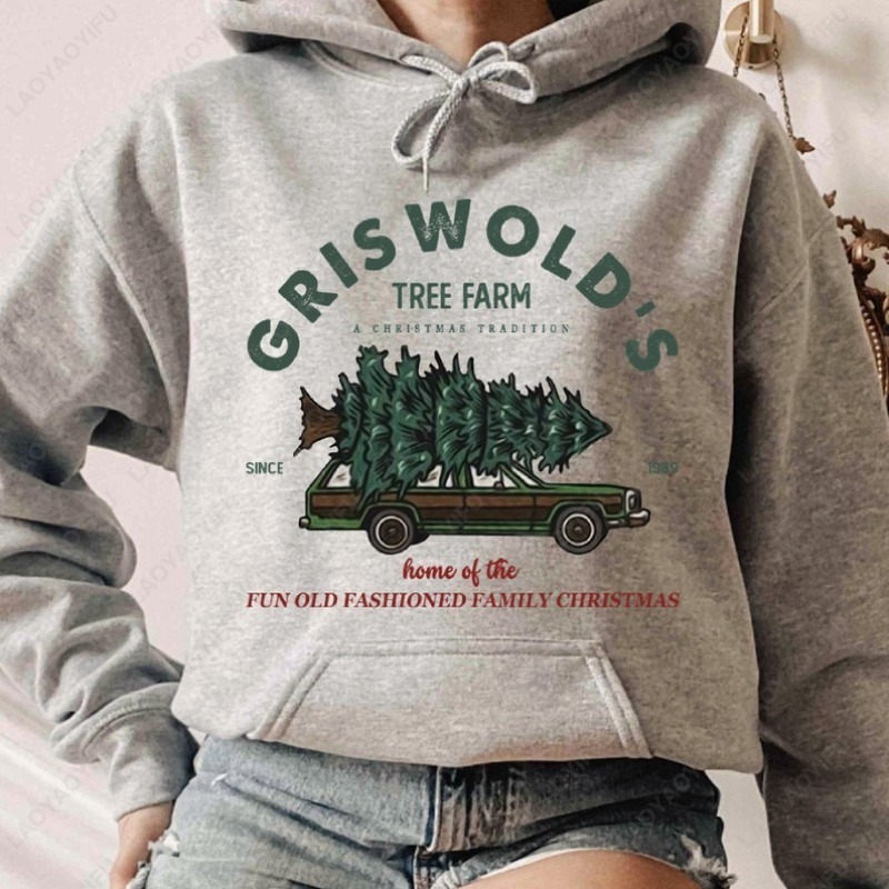 Griswold's Tree Farm Sweat à c - Family Tree Print avis et prix