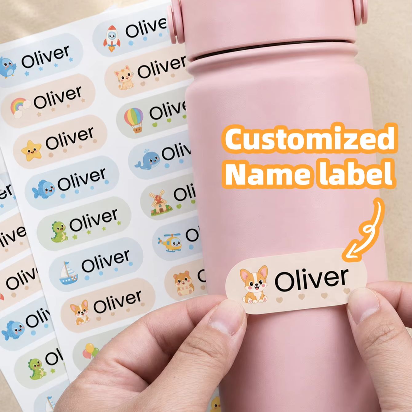 Autocollants personnalisés ave - Personalised Candle Label avis et prix