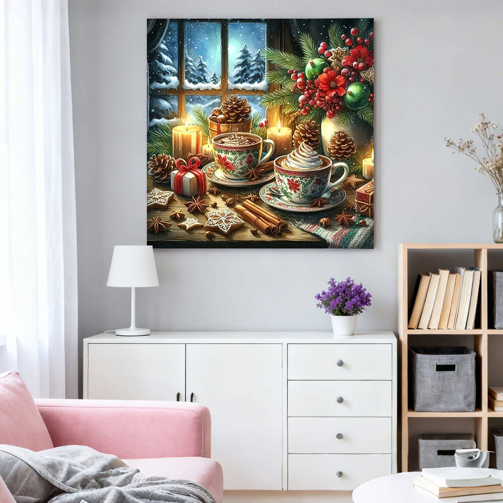 HUACAN – peinture diamant tass - Photo Mosaic Print avis et prix