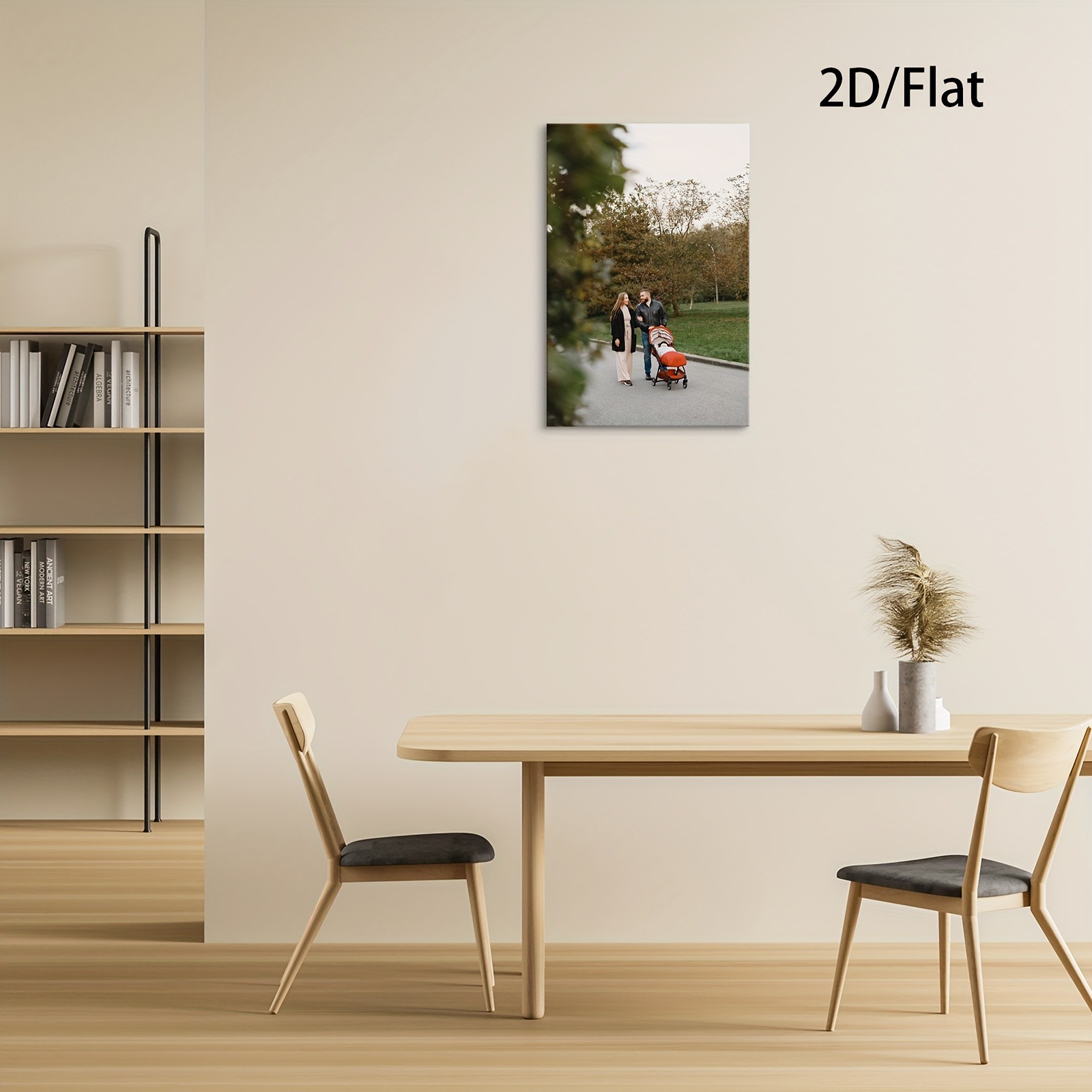 1 poster encadré en bois, tabl - Engraved Wood Frame avis et prix
