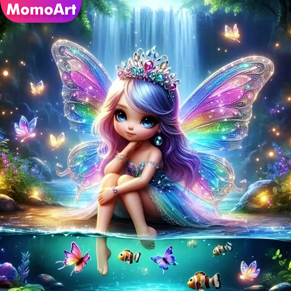 Momoart fille diamant mosaïque - Photo Mosaic Print avis et prix