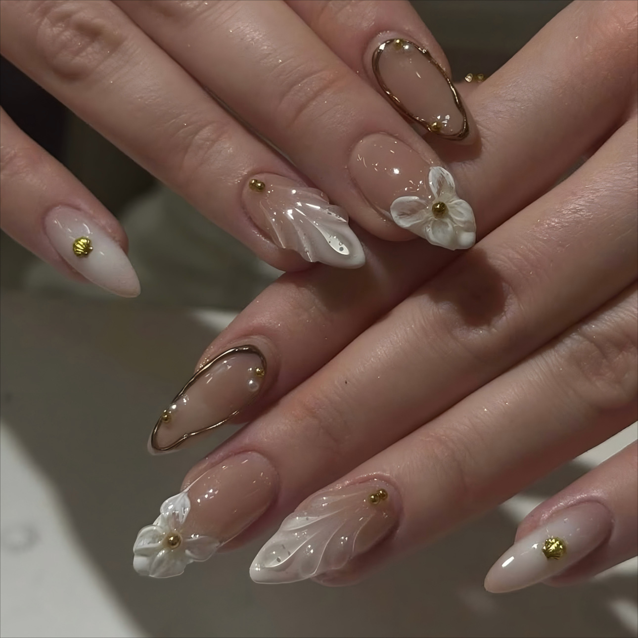 Faux ongles 3D pour femmes et  - Pressed Flower Art avis et prix
